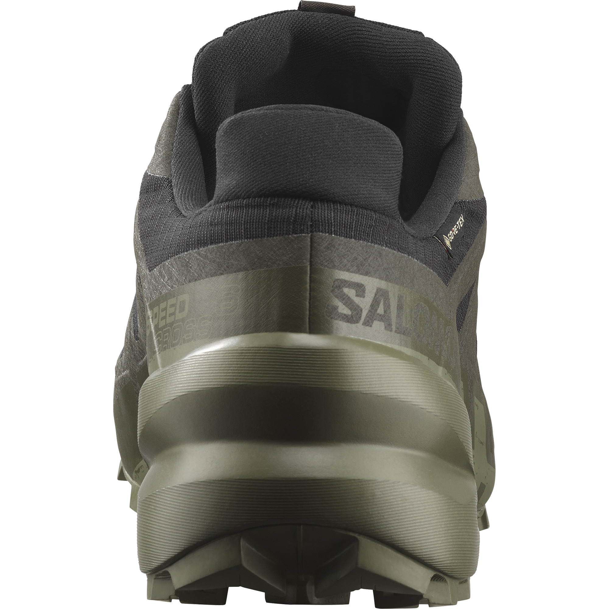 Salomon Speedcross 6 GTX -  MEN black/peat/deep lichen green