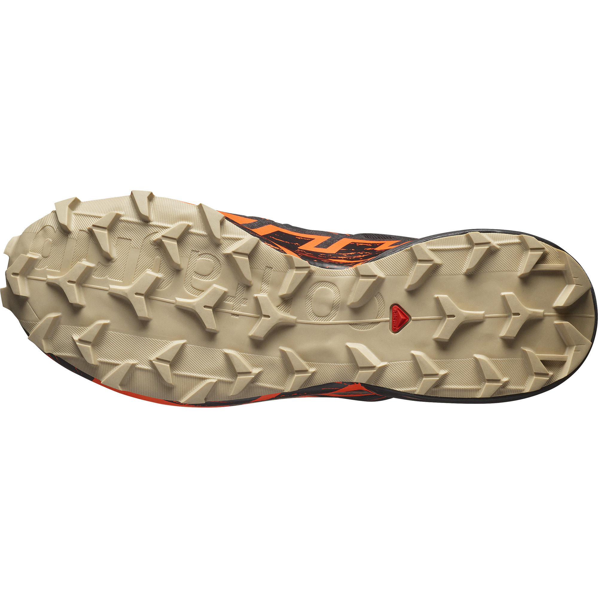 Salomon Speedcross 6 GTX - MEN black/shocking orange/white pepper