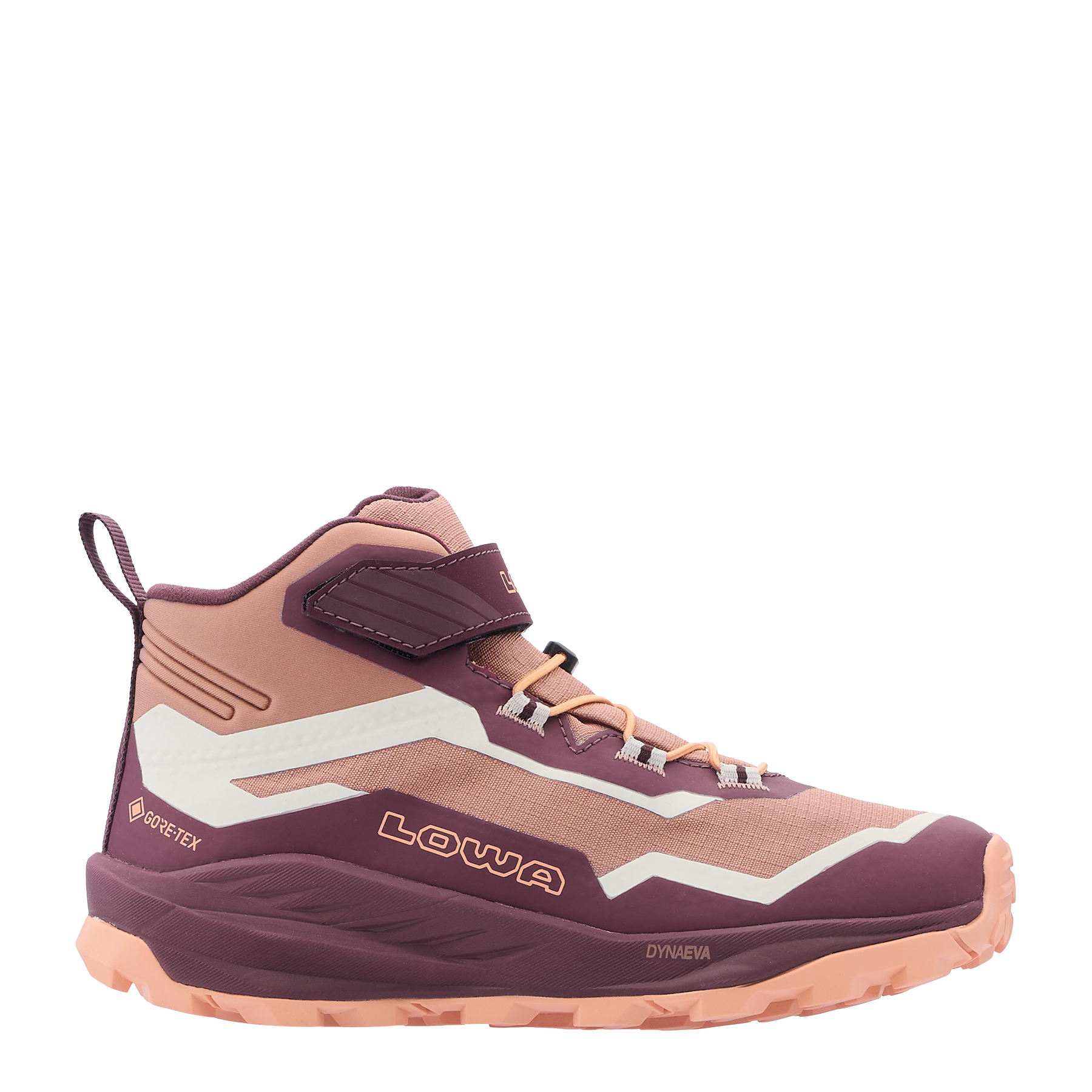 LOWA TRAILUX GTX MID JR - bordeaux/ton