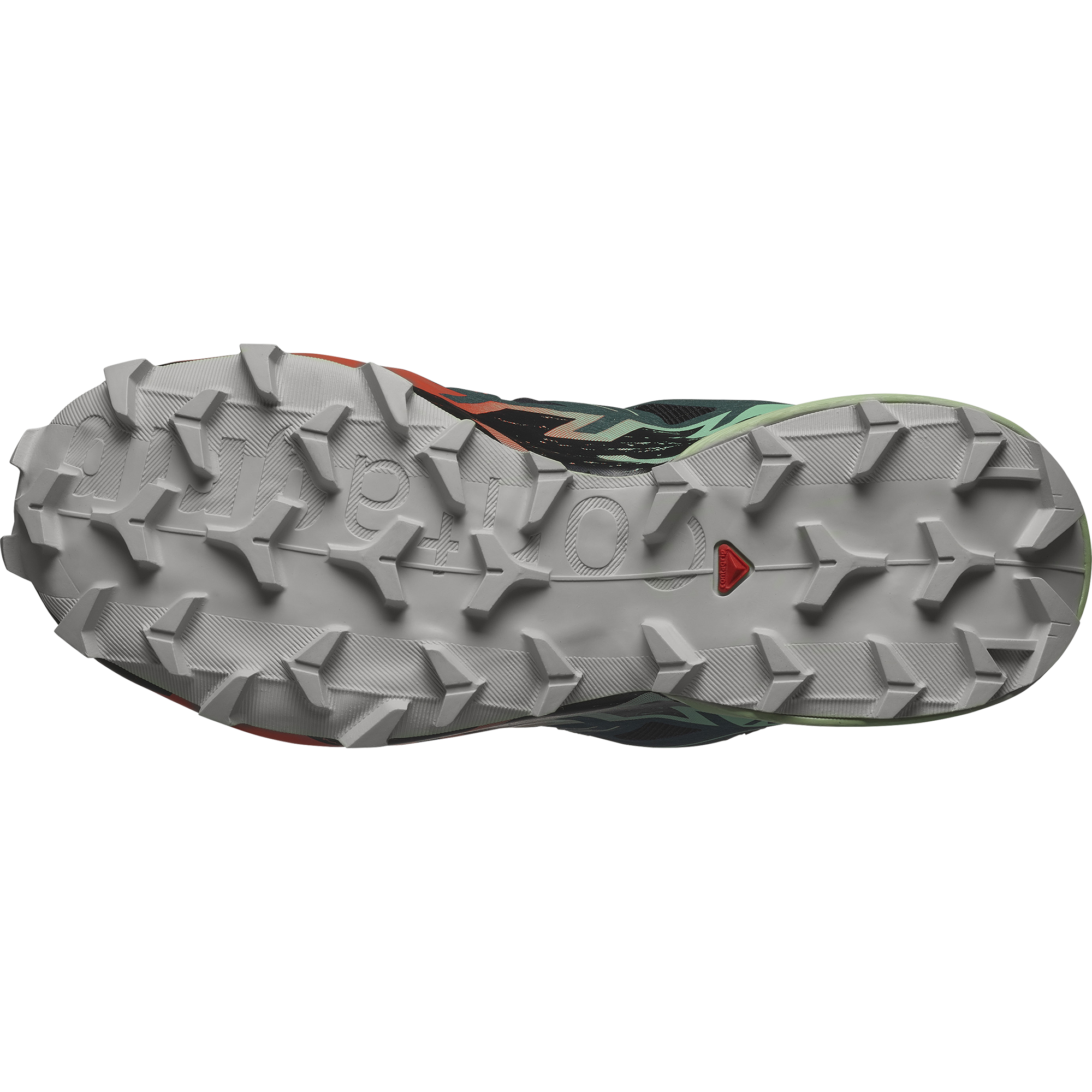 Salomon Speedcross 6 GTX Women -  black/electric green/cherry tomato 