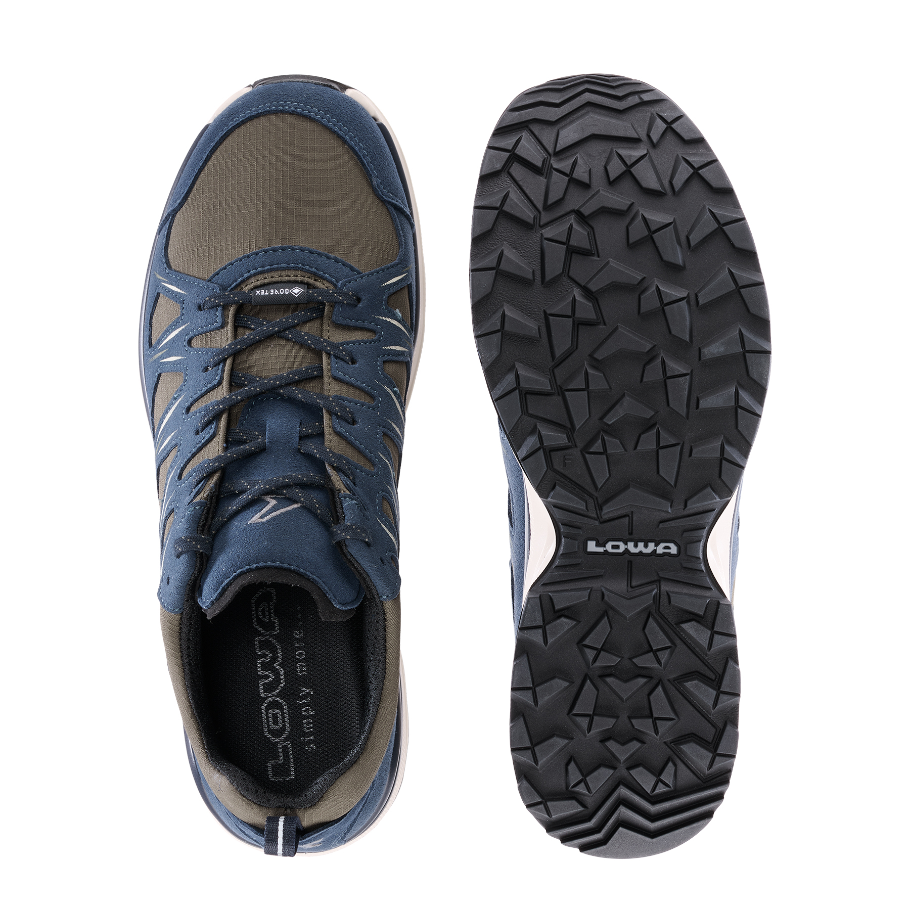 LOWA Herren INNOX EVO II GTX Lo  - navy/oliv 