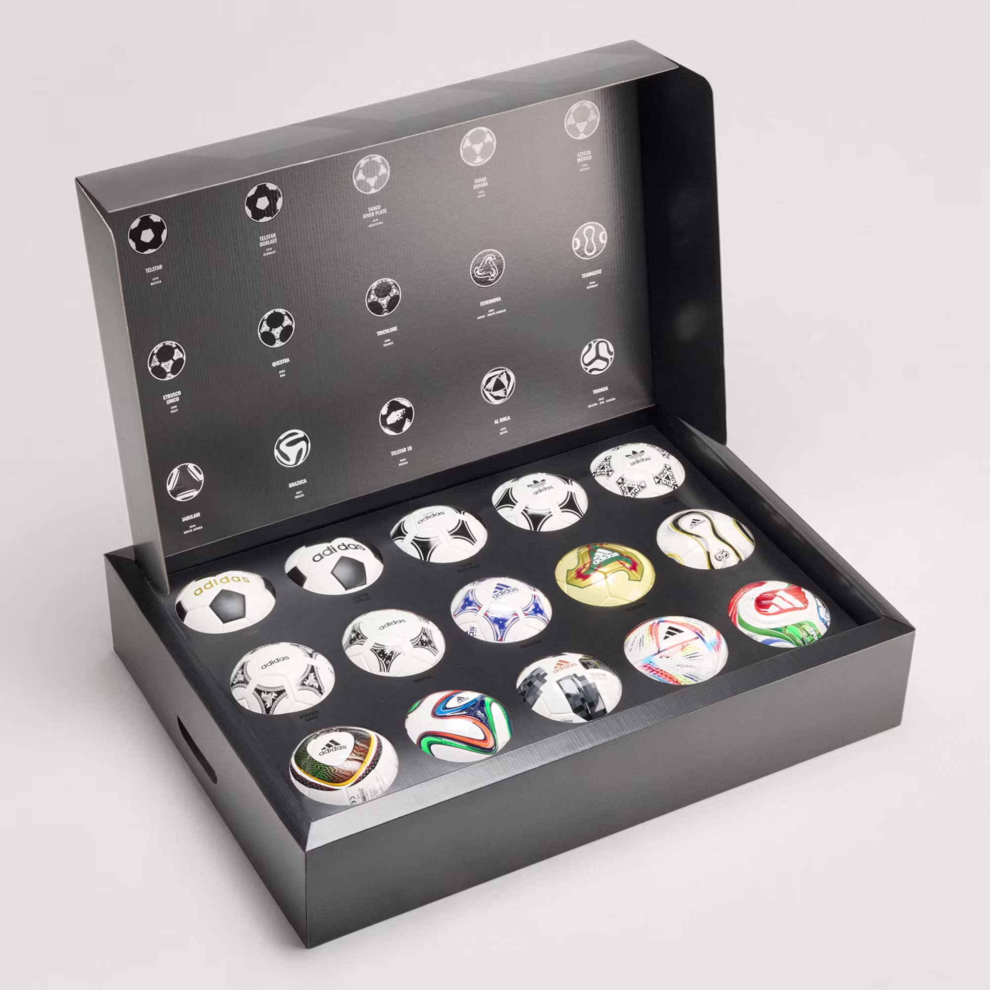 adidas FIFA Fussball-Weltmeisterschaft 26™ Historical Miniball-Set