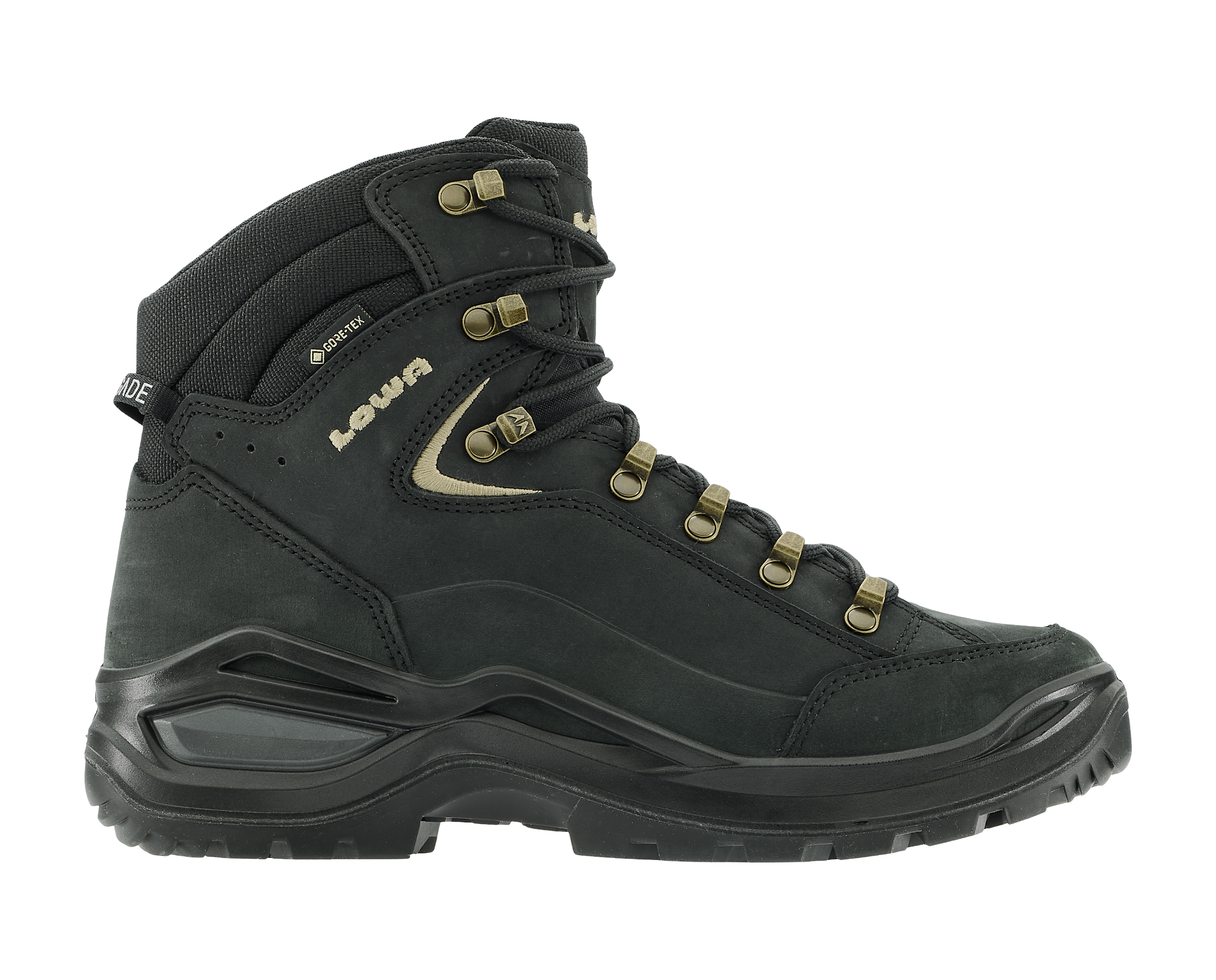 LOWA Damen Outdoorschuh Renegade EVO GTX MID - schwarz/champagner