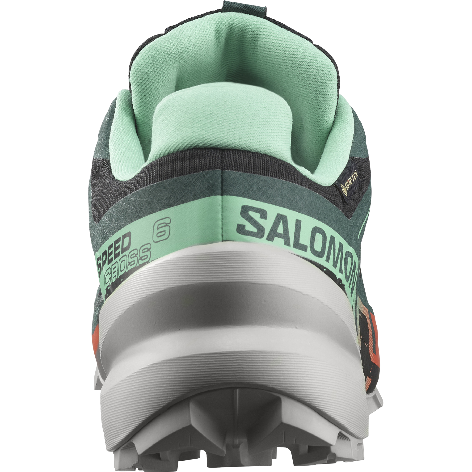 Salomon Speedcross 6 GTX Women -  black/electric green/cherry tomato 