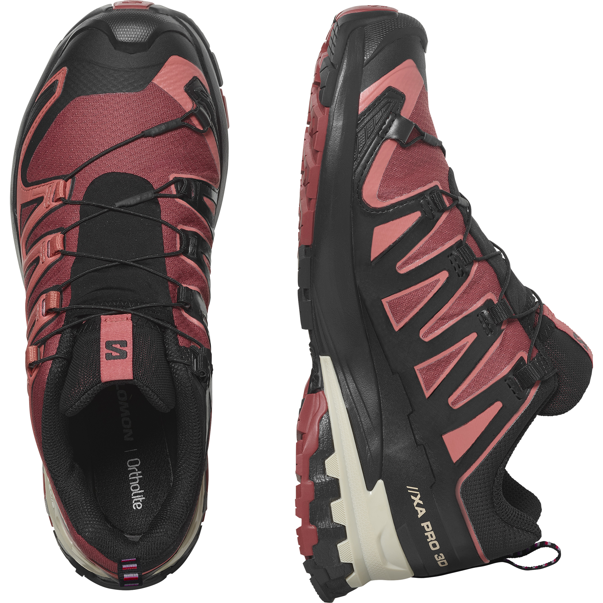 Salomon XA Pro 3D V9 GTX Women - cow hide/black/faded rose