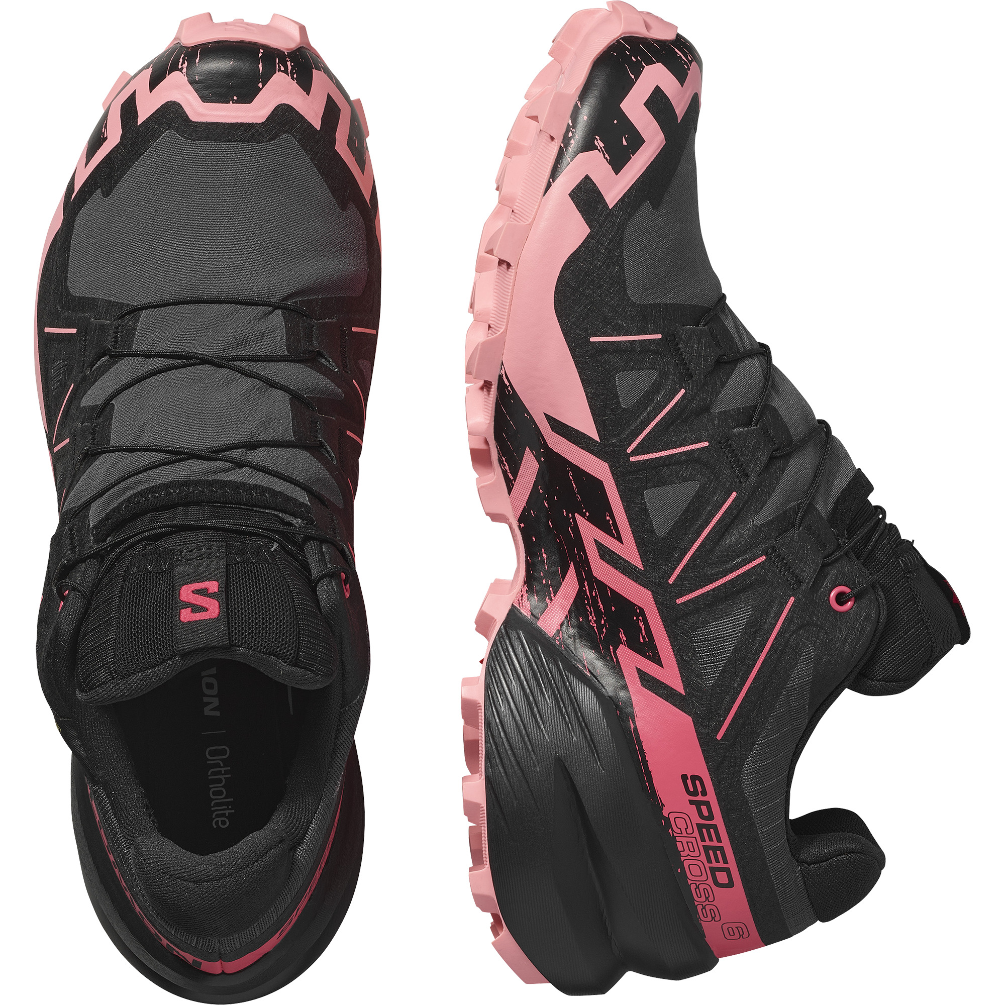Salomon Speedcross 6 GTX Women - nine iron/black/flamingo pink
